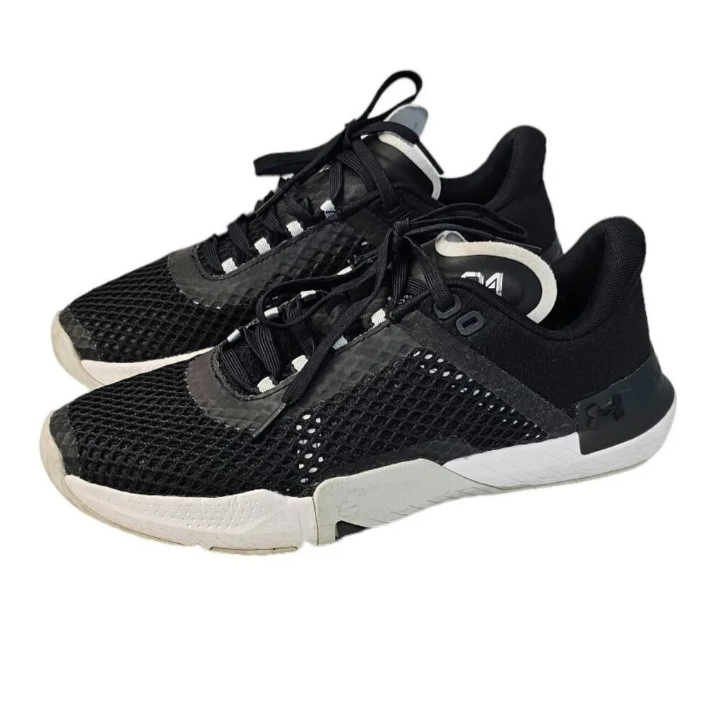 Under Armour Womens Training Shoes Tribase Reign 01 Black Size 10